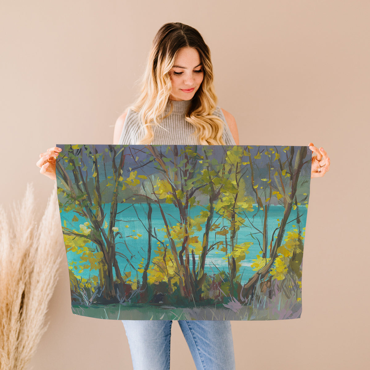 20x30 Unstretched Canvas for Painting - 100% Cotton Art Sheets - Hanger Frames