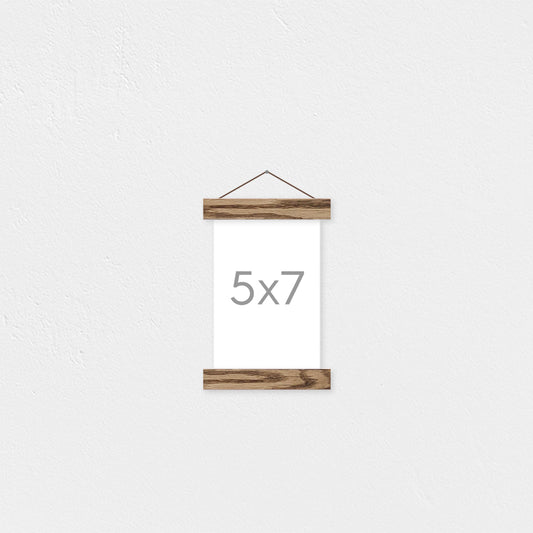 5x7" Picture Frames (6 Inch Hanger Frames) Portrait - Hanger Frames