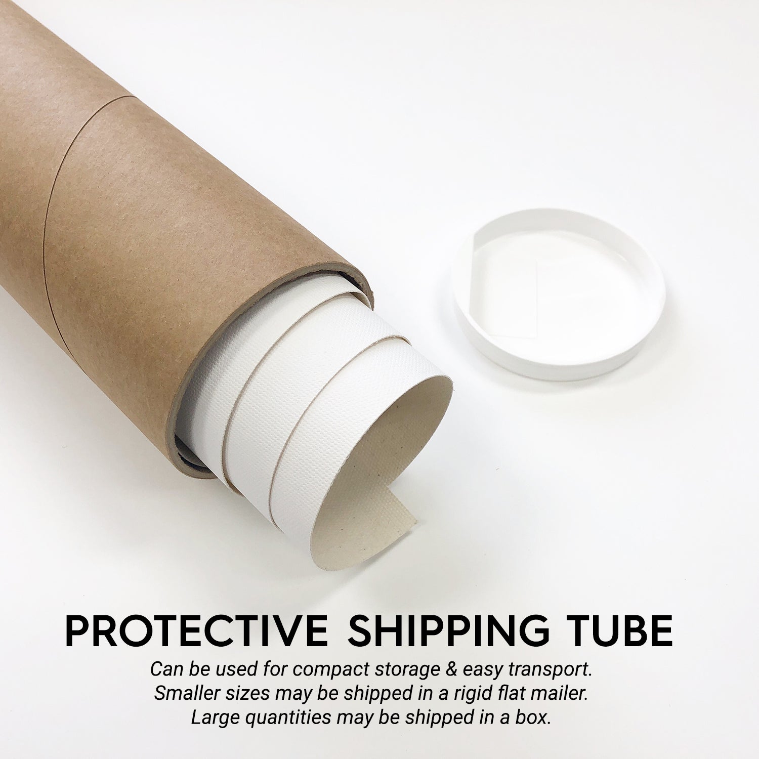 44x60" Extra Large Blank Canvas Roll - 100% Cotton Sheets for Painting - Hanger Frames