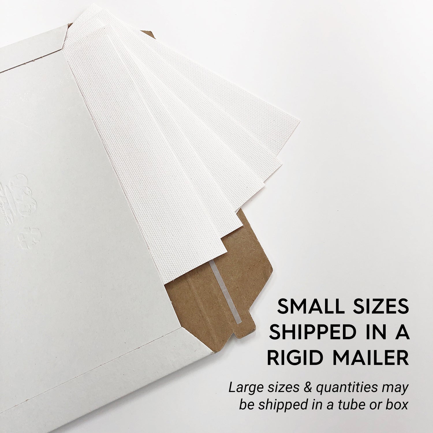 5x7" Blank Canvas Sheets - Unstretched 100% Cotton Flat Canvas - Hanger Frames