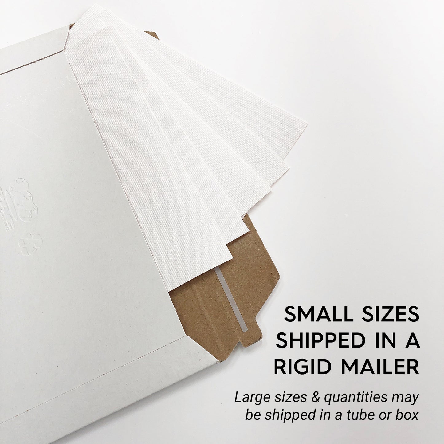 5x7" Blank Canvas Sheets - Unstretched 100% Cotton Flat Canvas - Hanger Frames