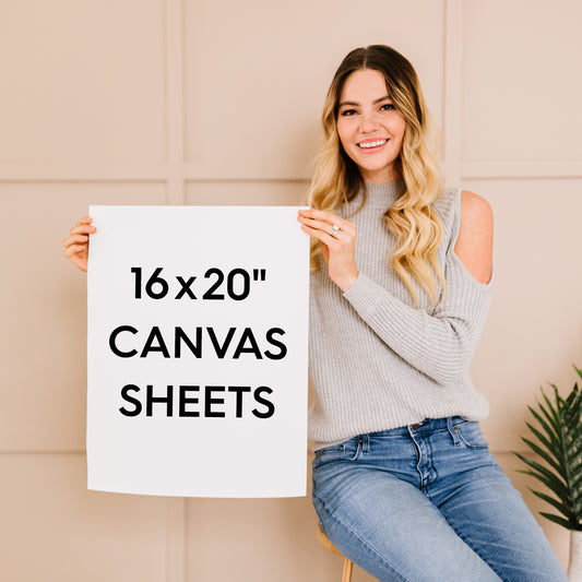 11x14 Canvas Blanks for Painting - Flat Unstretched 100% Cotton