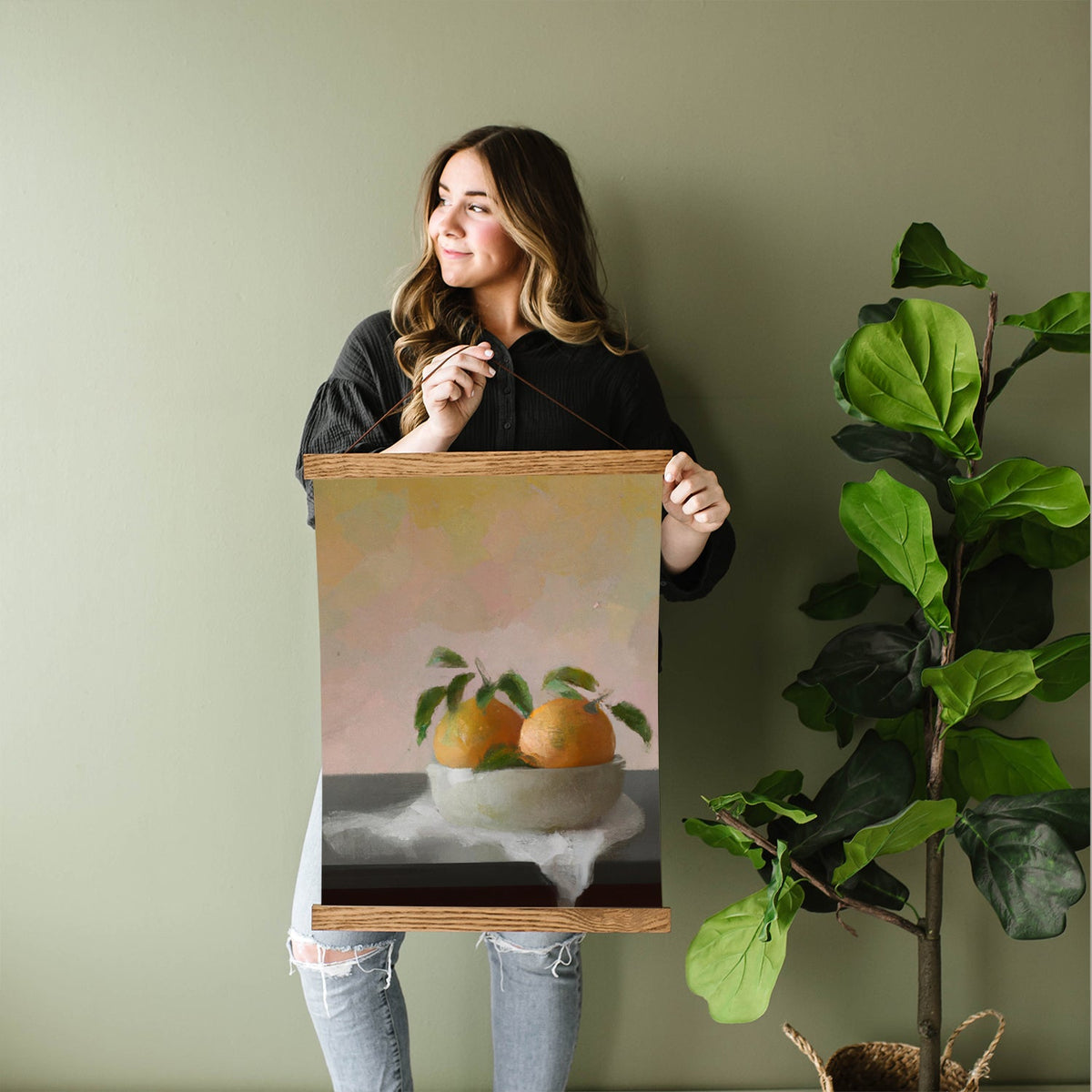 18x24 White Canvas for Painting - Cut & Rolled Unstretched 100% Cotton Sheets - Hanger Frames