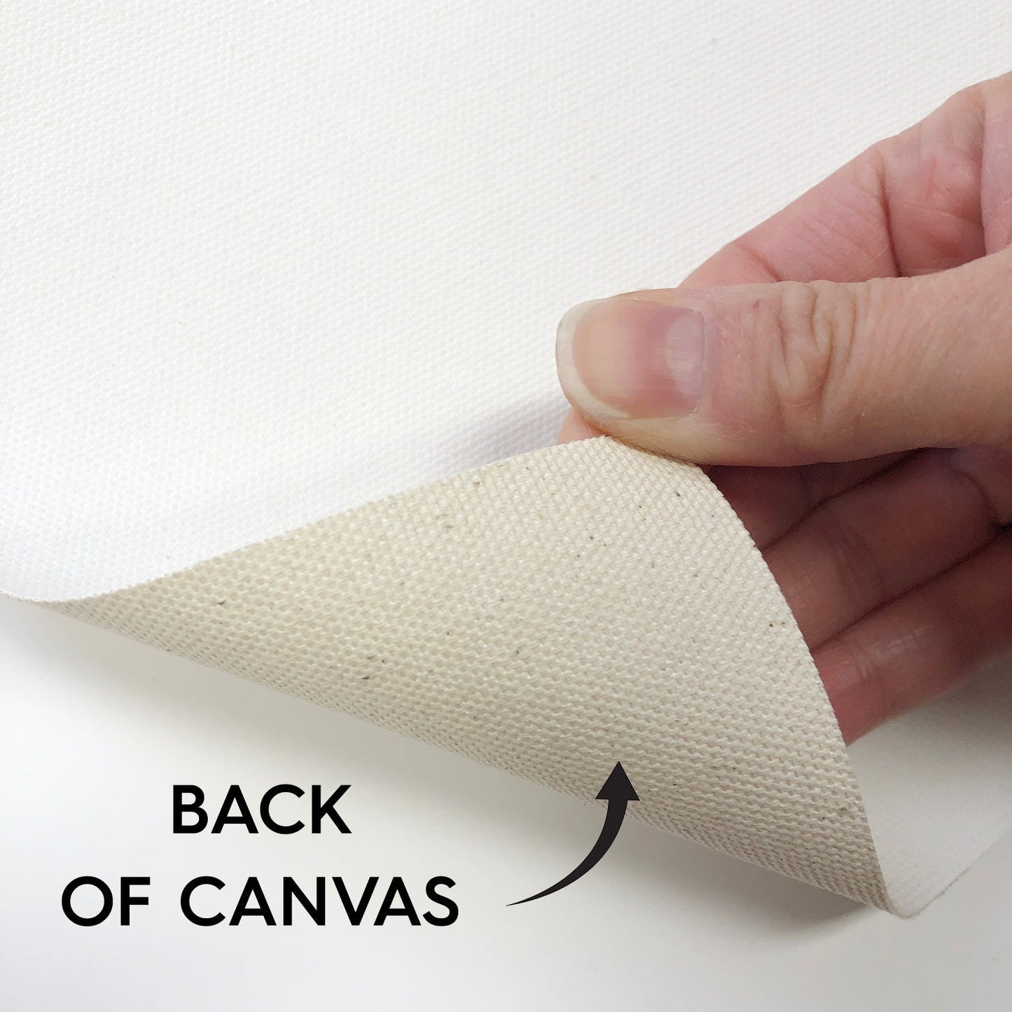 11x14" Canvas Blanks for Painting - Flat Unstretched 100% Cotton Sheets - Hanger Frames