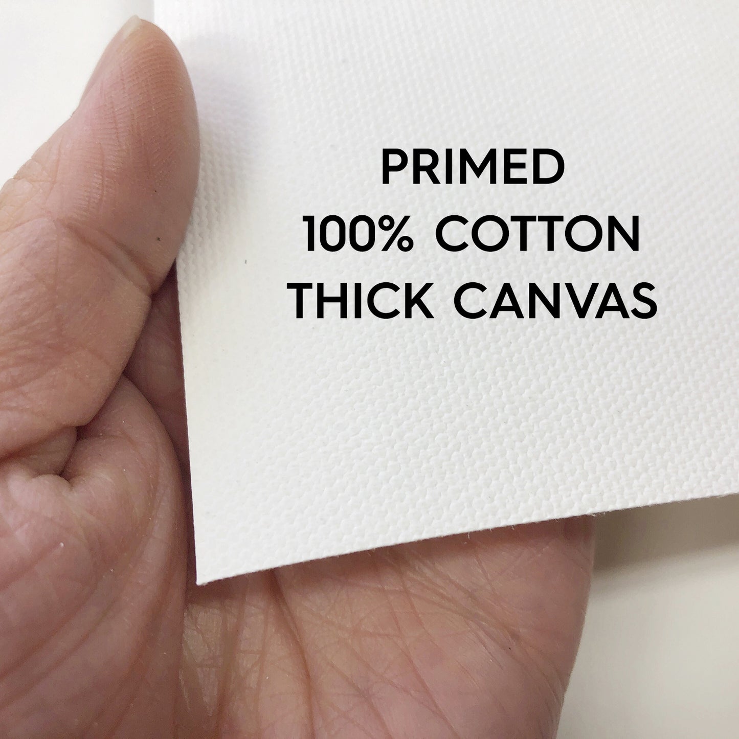 Canvas Rolls for Painting - 100% Cotton Primed Matte Finish - Hanger Frames